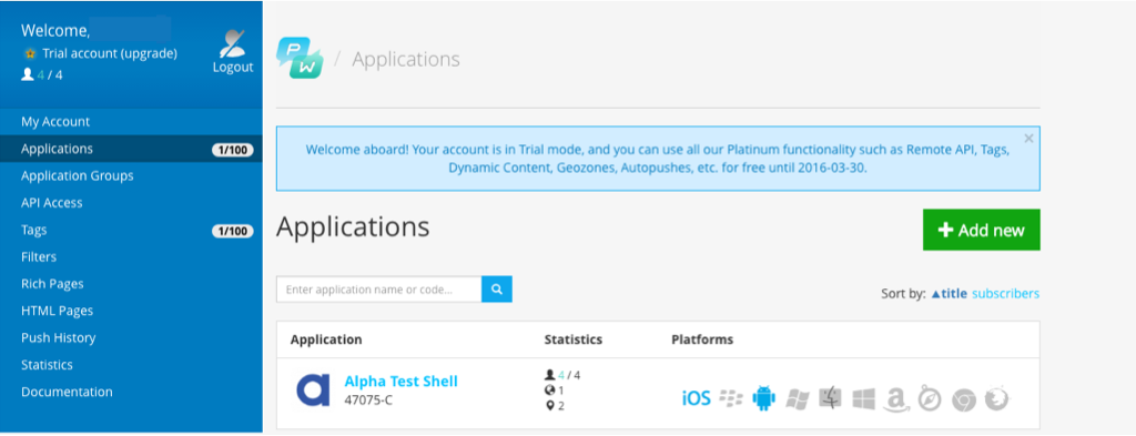 Pw Applications